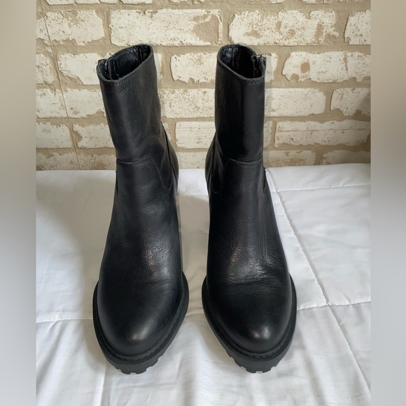 Lucky Brand Lug Sole High Heel Boot - Picture 2 of 11